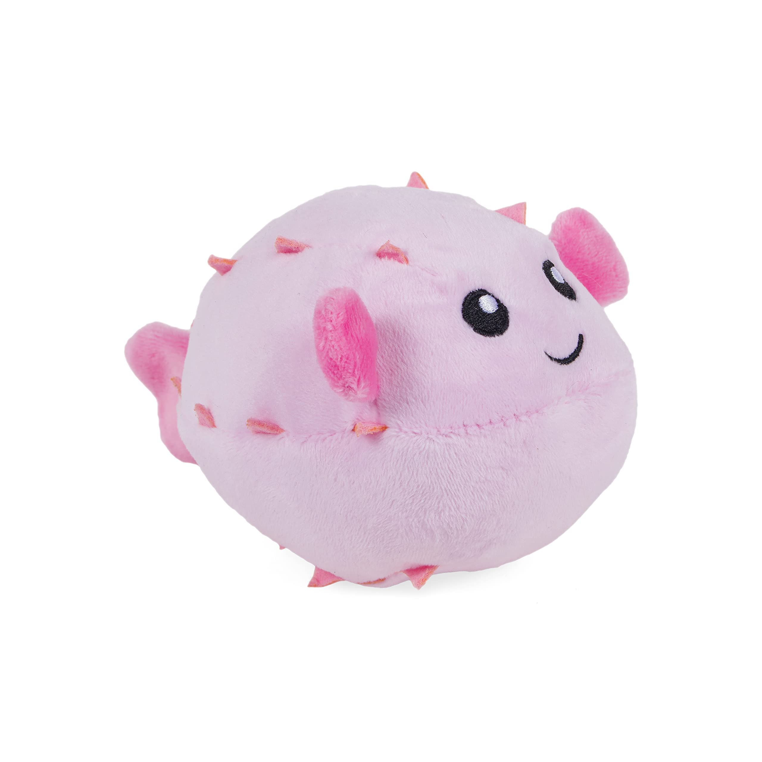 Petface Planet Pippa Puffa Fish Eco Friendly Plush Dog Toy | Lightweight | Medium Dog Size