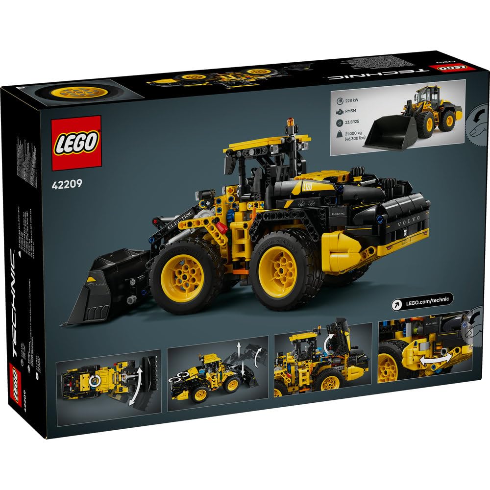 LEGO Technic Volvo L120 Electric Wheel Loader - 973-Piece Building Set for Ages 9+ 3