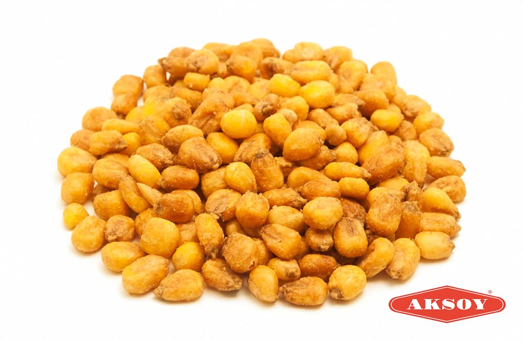 Aksoy Natural Craving Salted and Roasted Corn Nuts 500g - Original Toasted, Resealable Bag 5