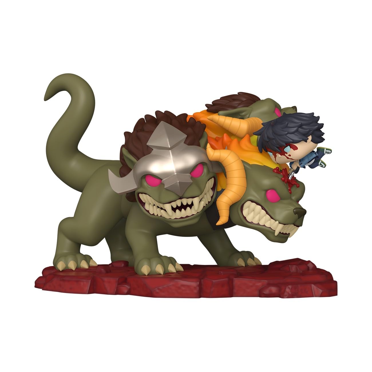 Funko POP! Deluxe: Solo Leveling Season 1 - Jinwoo Vs Cerberus Collectible Figure | Vinyl | 3.75 in