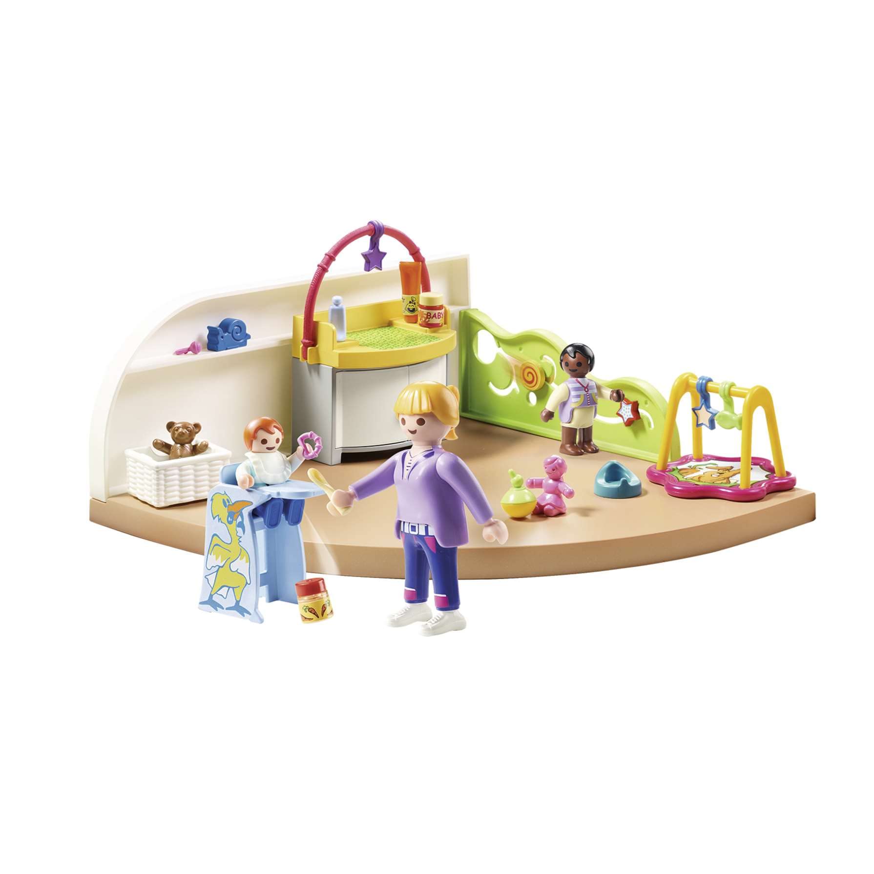 PLAYMOBIL City Life Toddler Room Playset - 40-Piece Nursery Set for Ages 4+ 4
