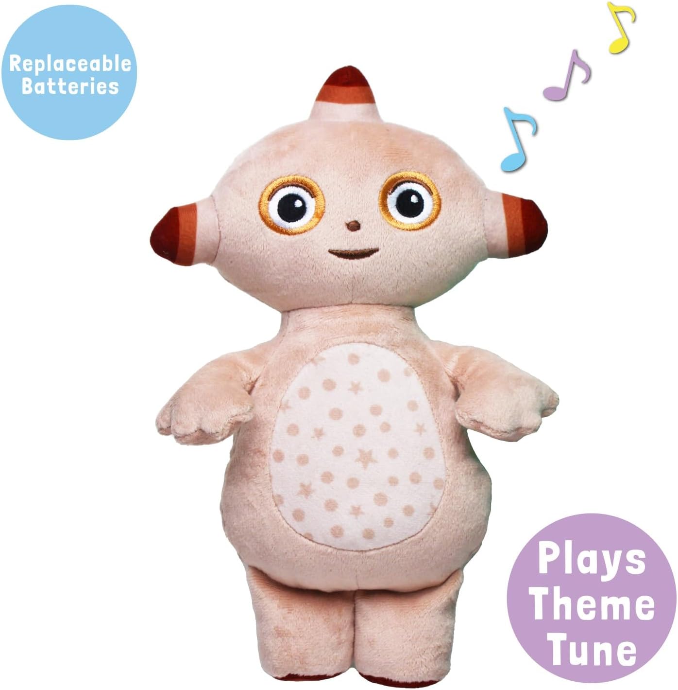 In The Night Garden Makka Pakka Talking Plush Toy - 32cm, Soothing Sounds & Theme Tune 4