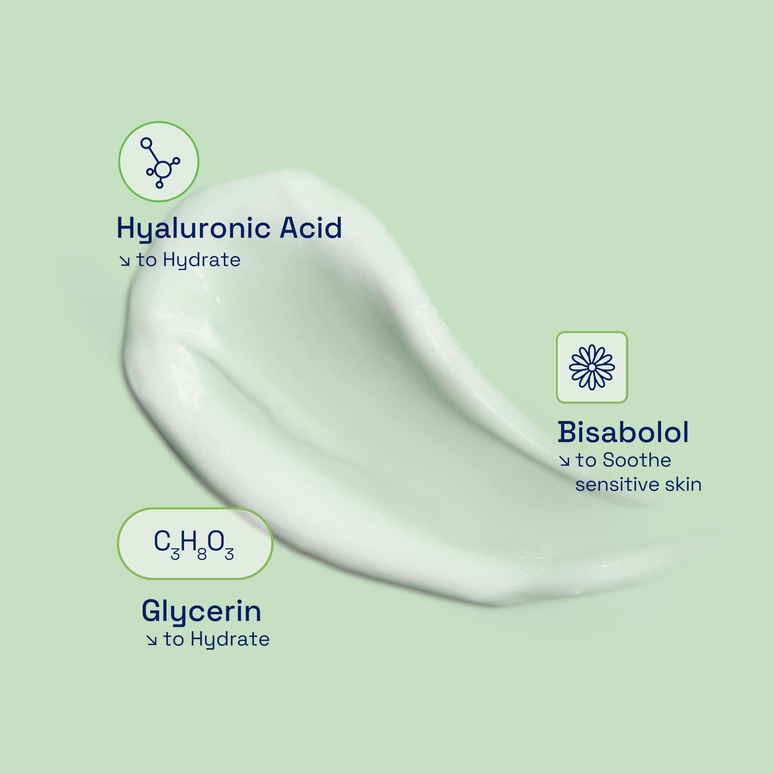 Cetaphil Daily Hydrating Face Moisturiser (88ml) - Lightweight Hyaluronic Acid Moisturizer for Sensitive Skin