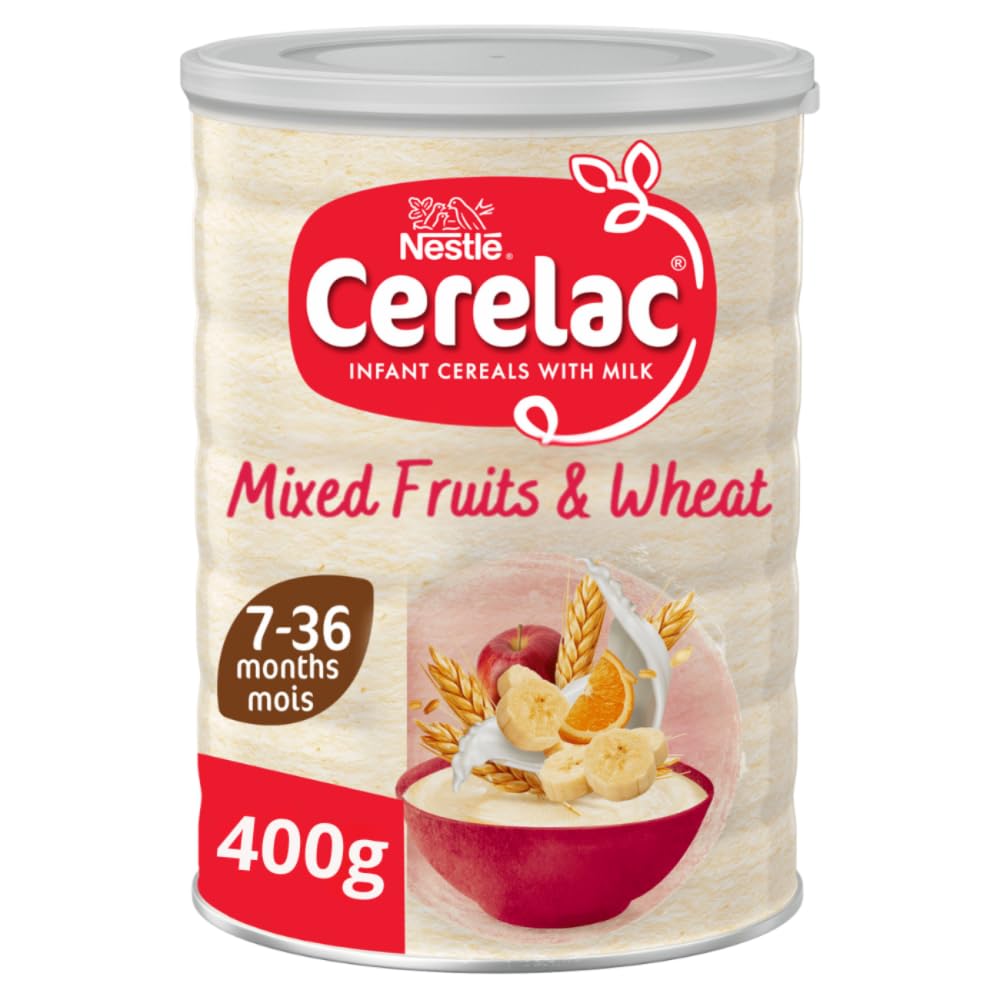 Cerelac Mixed Fruits & Wheat Infant Cereal with Milk 400 g | from 7 months+