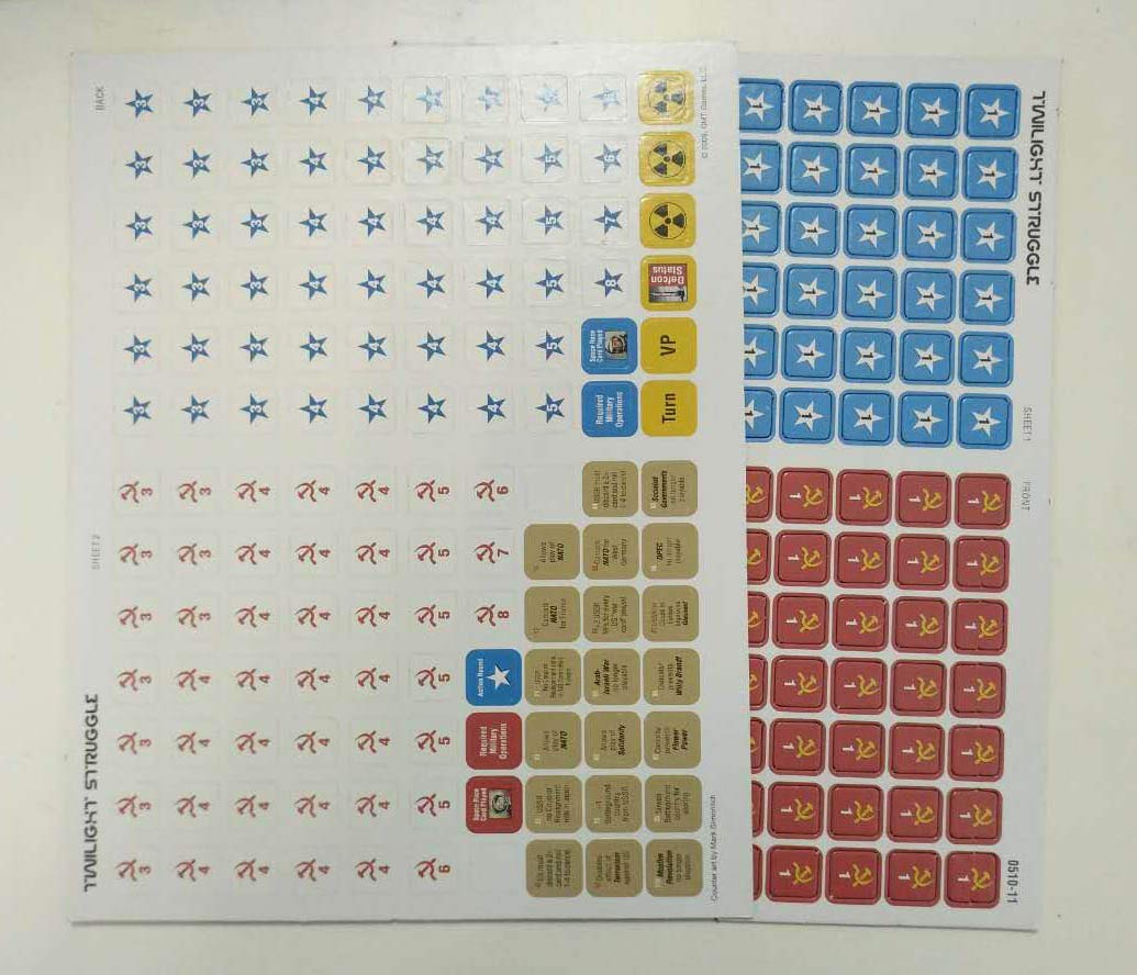 GMT Games Twilight Struggle: The Cold War 1945–1989 Deluxe Edition Board Game 10