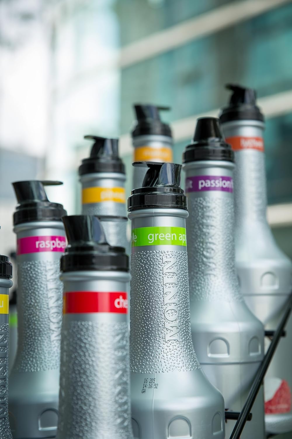 MONIN Banana Fruit Mix Puree 1L - Vegan-Friendly Banana Puree for Cocktails, Frappes & Iced Beverages