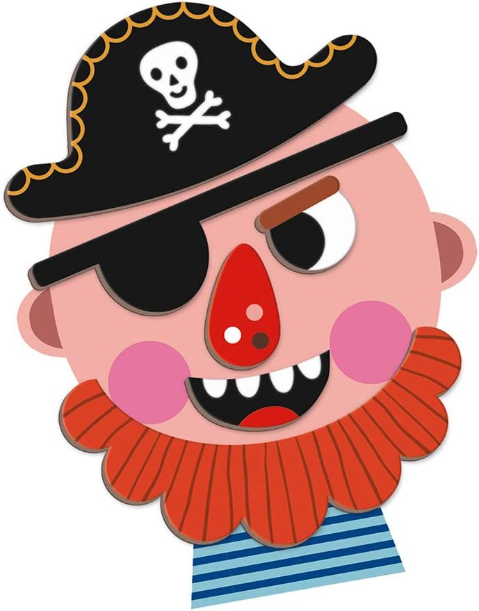 Janod Magneti'Book Crazy Faces - Educational Magnetic Puzzle Game for Kids 3