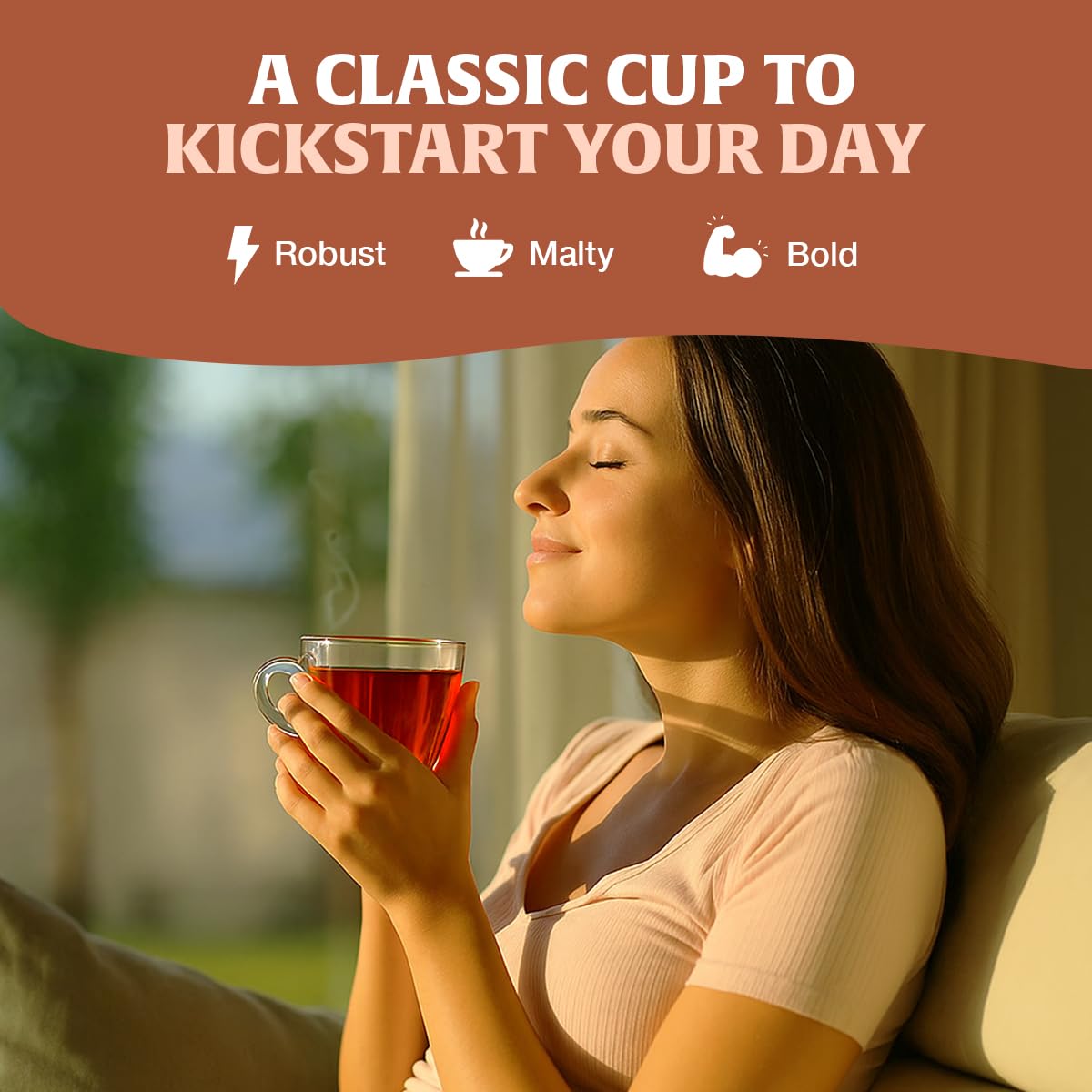 HANDPICK English Breakfast Black Tea Bags (100 Count) Strong, Robust | Eco-Conscious, Carbon-Neutral Tea for Hot or Iced Brews 3