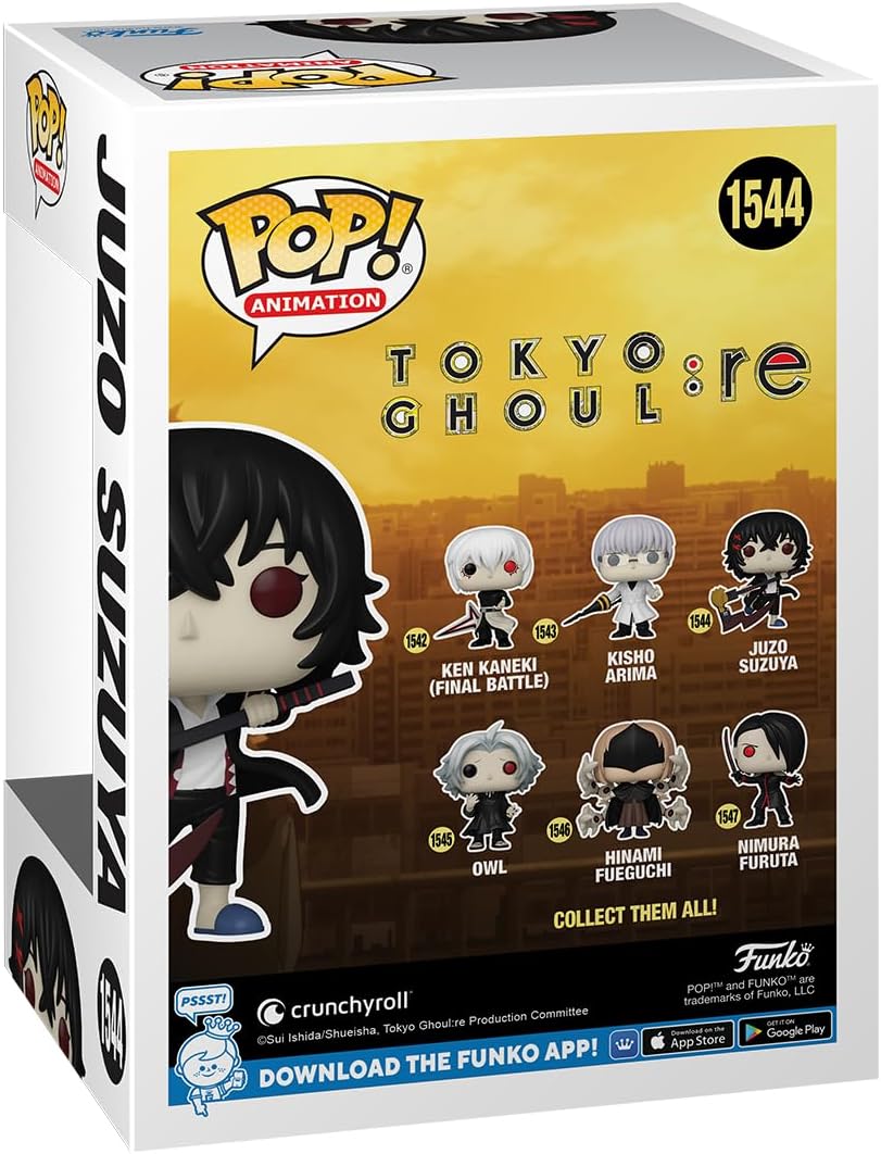 Funko Pop! Animation Tokyo Ghoul: Re - Juzo Suzuya Vinyl Figure (75519) 3