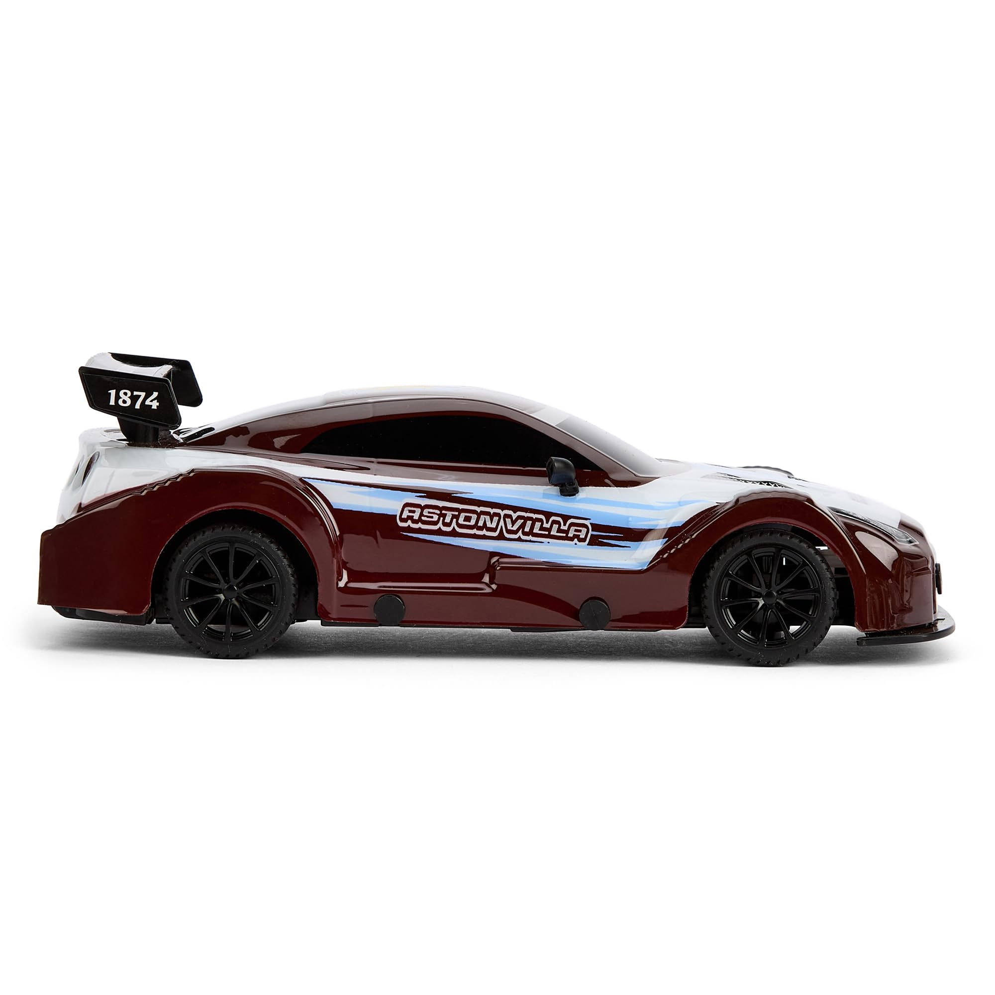 Aston Villa FC Officially Licensed RC Sports Car - 1:24 Scale Remote Controlled Vehicle for Kids
