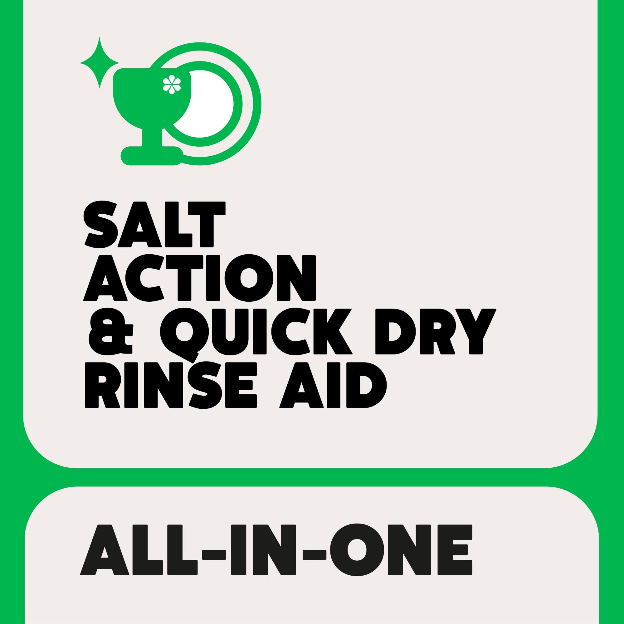 Ecover All-in-One Dishwasher Tablets with Salt & Rinse Aid (24 Tablets)
