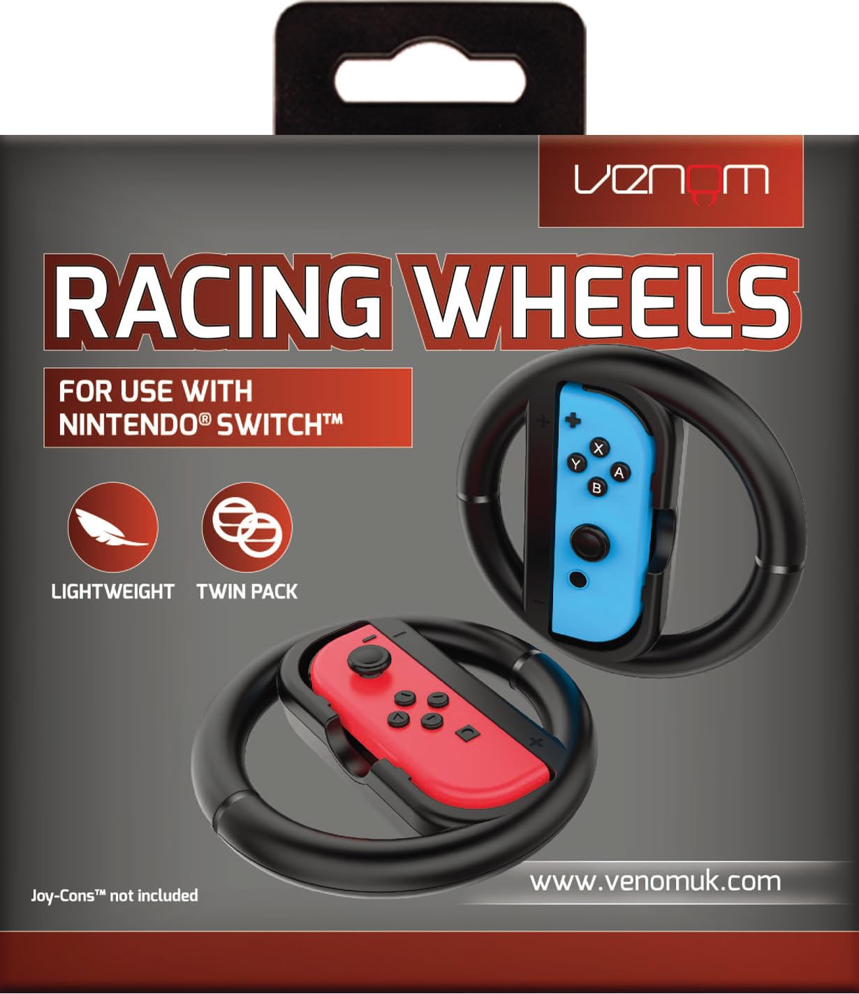 Venom Switch Racing Wheel Twin Pack - Nintendo Switch 10