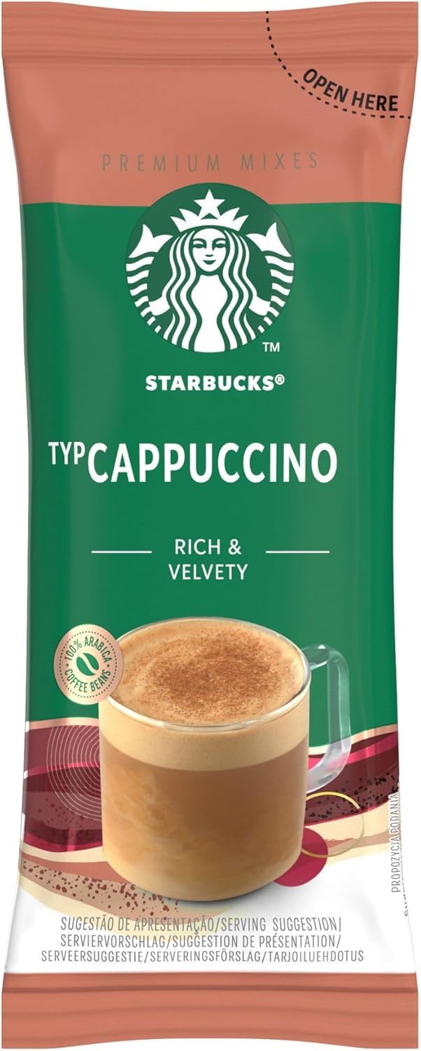 STARBUCKS - Cappuccino Instant Coffee Sachets 40 x 18 g 4