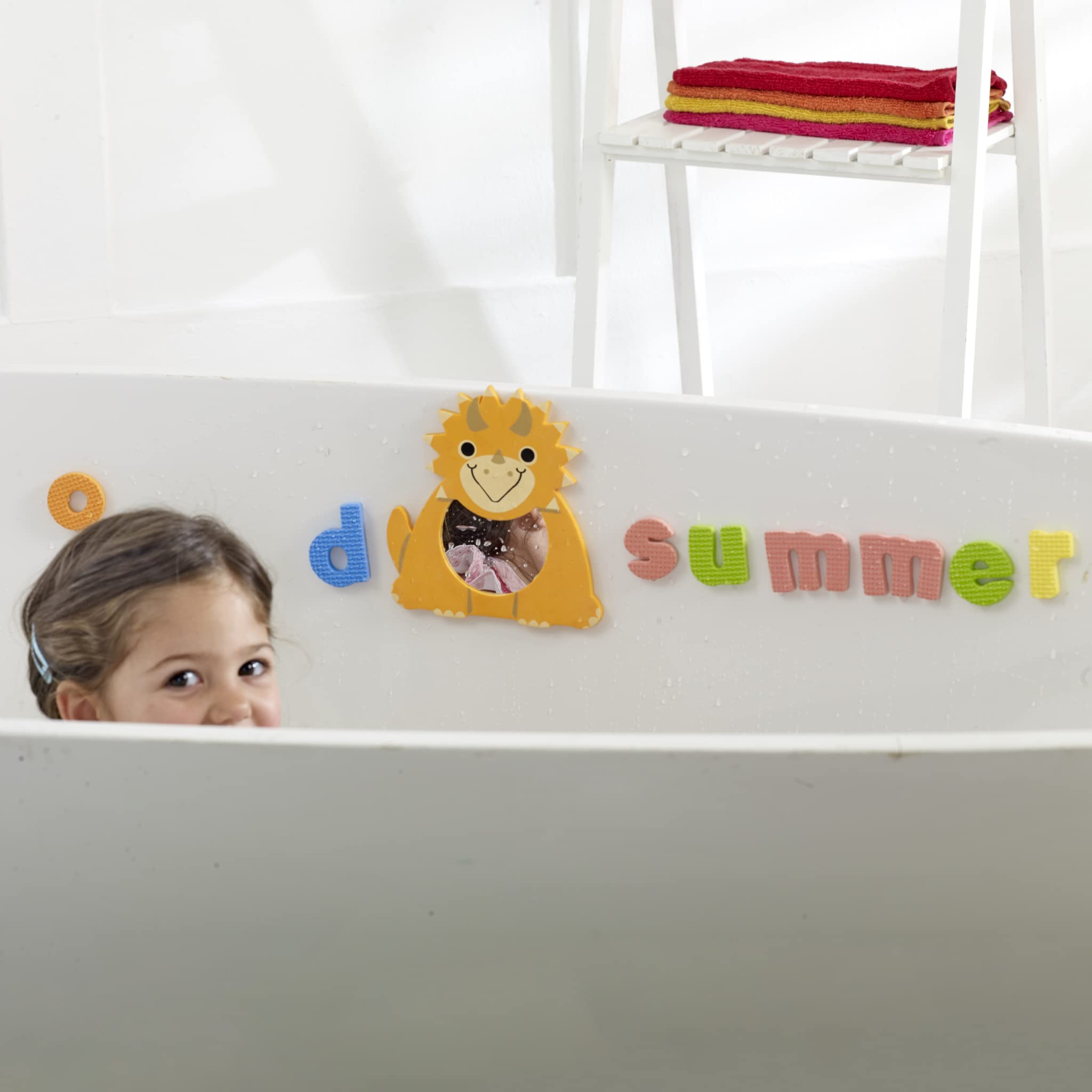 Bathtime Buddies Alphabet Set - Educational Foam Bath Letters for Kids 3+