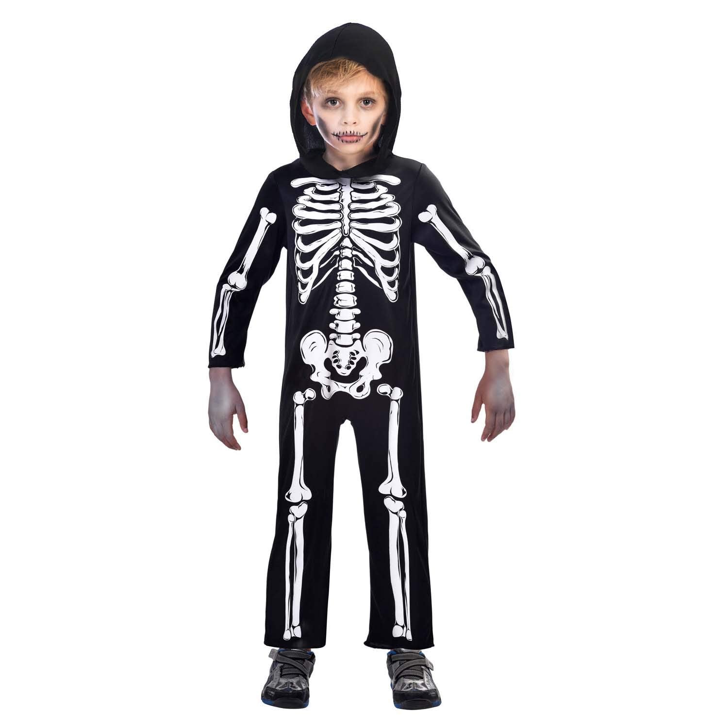 Amscan Boys Skeleton Costume - 3-4 Years