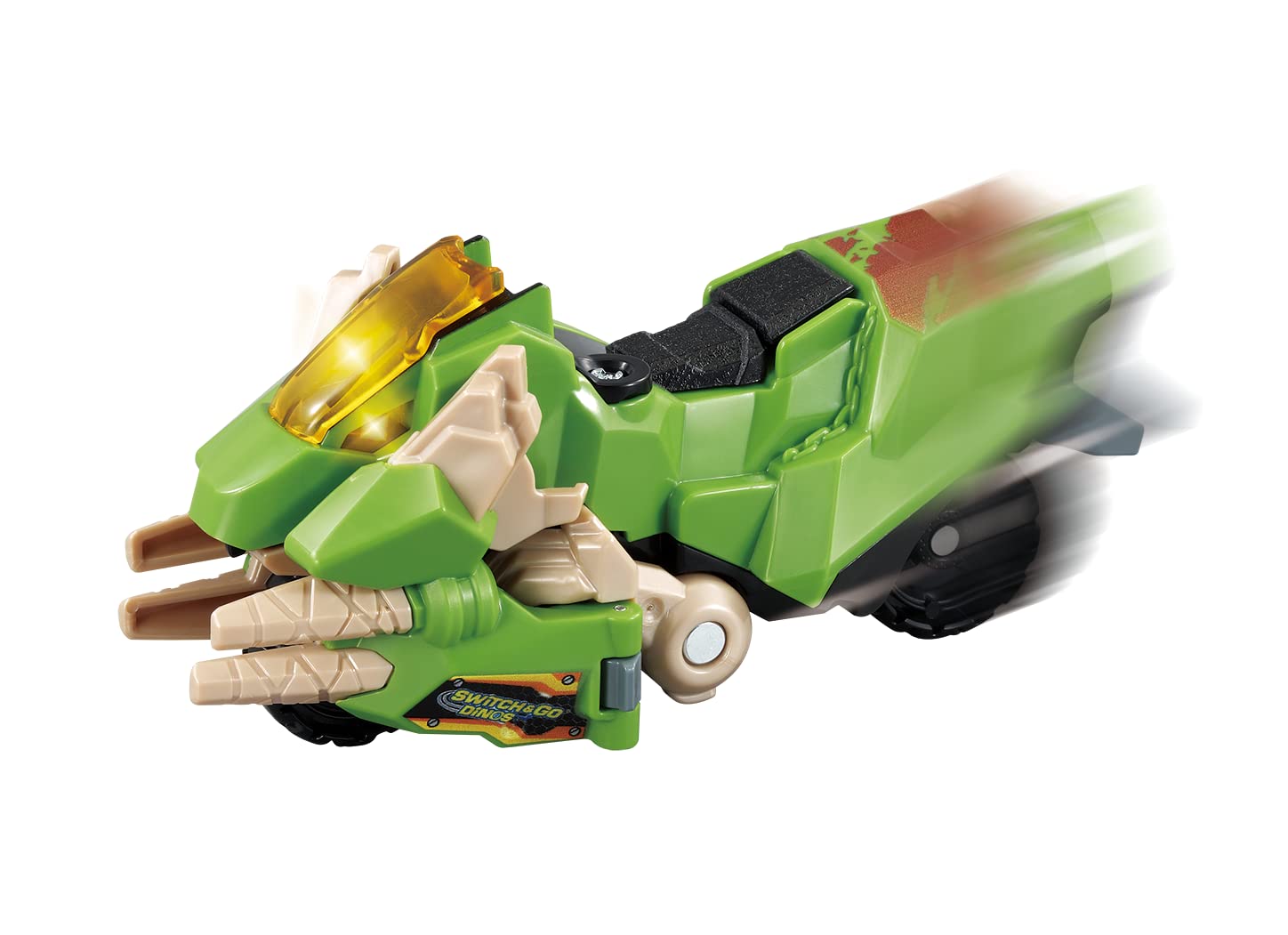 VTech Switch & Go Dinos Burnout The Velociraptor - 2-in-1 Motorcycle to Dinosaur Transforming Toy 7