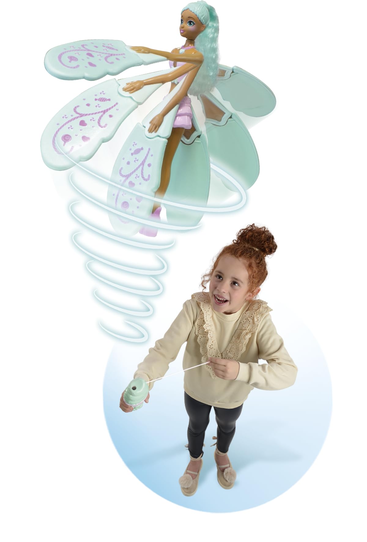 Sky Dancers: Miss Mint - Pull the Cord & Watch Her Fly, Ages 5+ 4