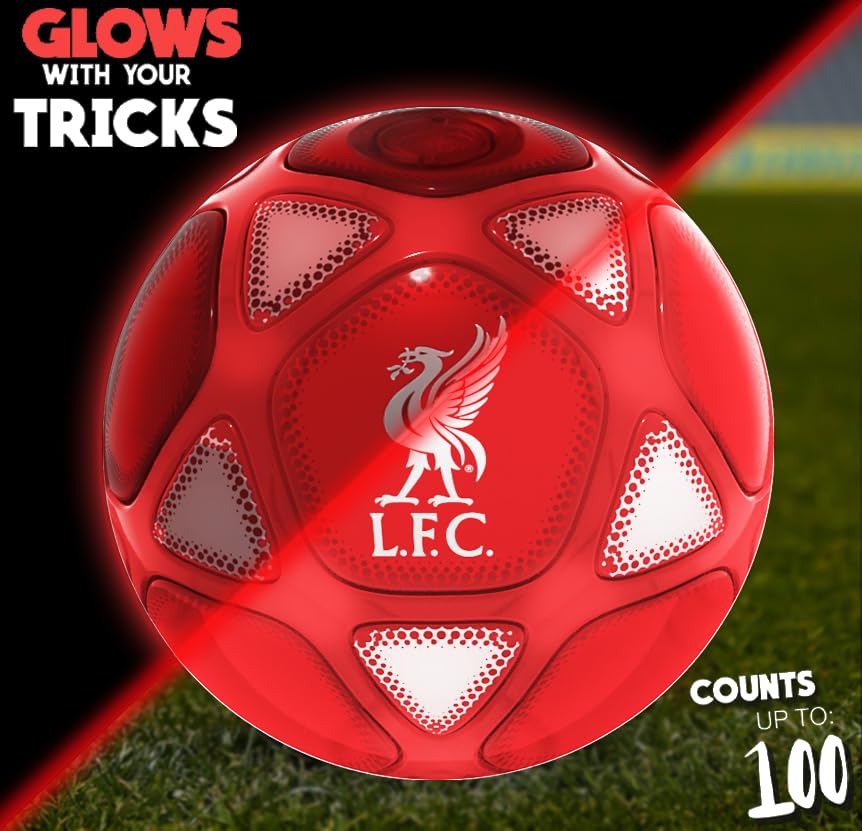 Smart Ball Liverpool Counter Ball - Counting Football with Lights & Sounds for Kids 6+