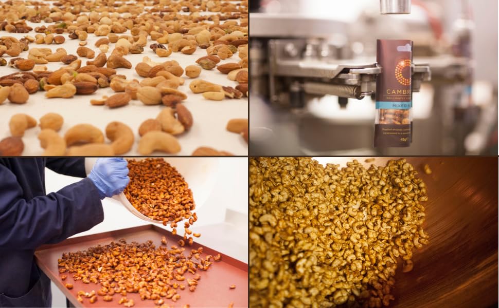 C Cambrook Black Truffle & Sea Salt Baked Mixed Nuts with Almonds, Cashews, Macadamias & Pecans 8