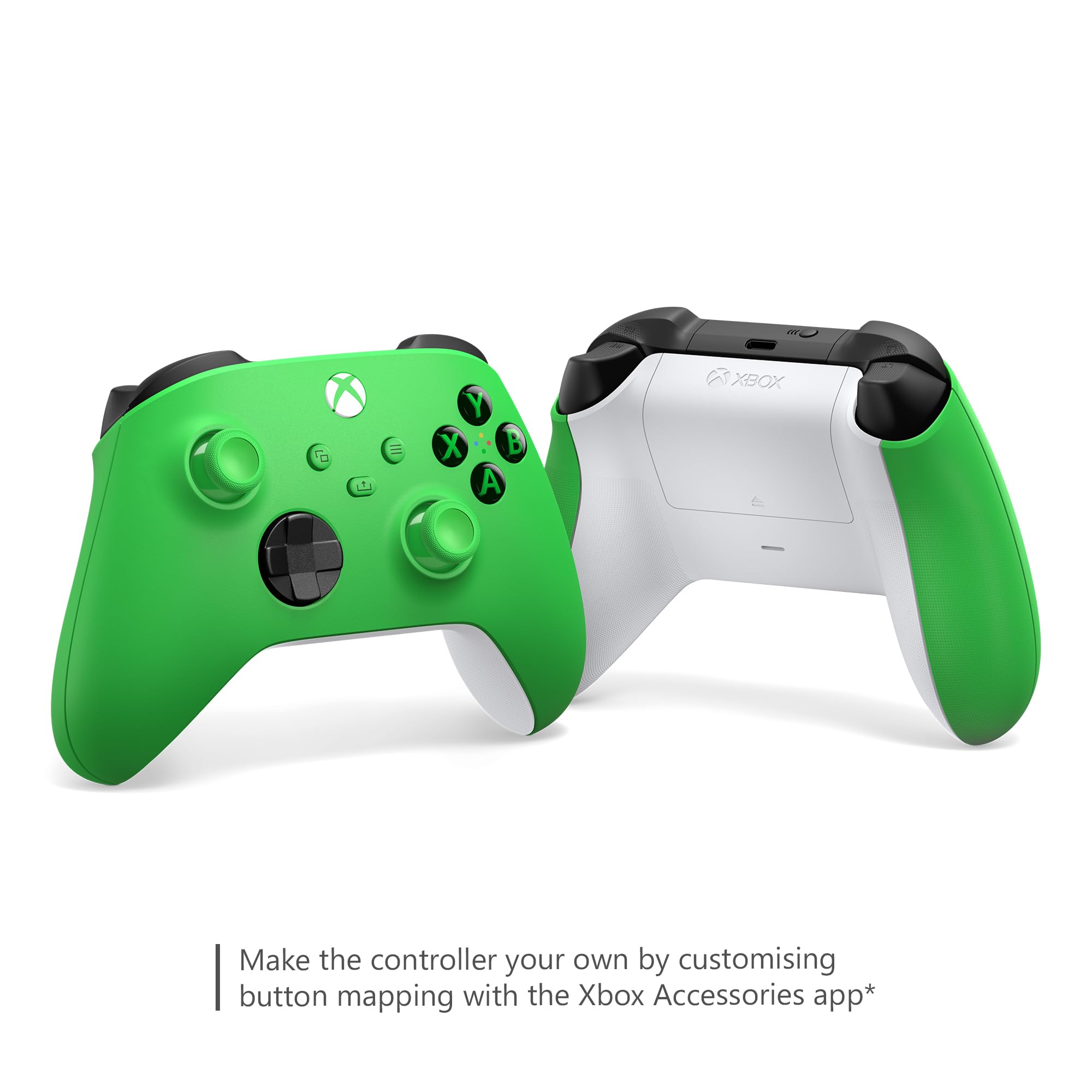 Xbox Wireless Controller – Velocity Green for Xbox Series X|S, Xbox One, Windows, Android 3