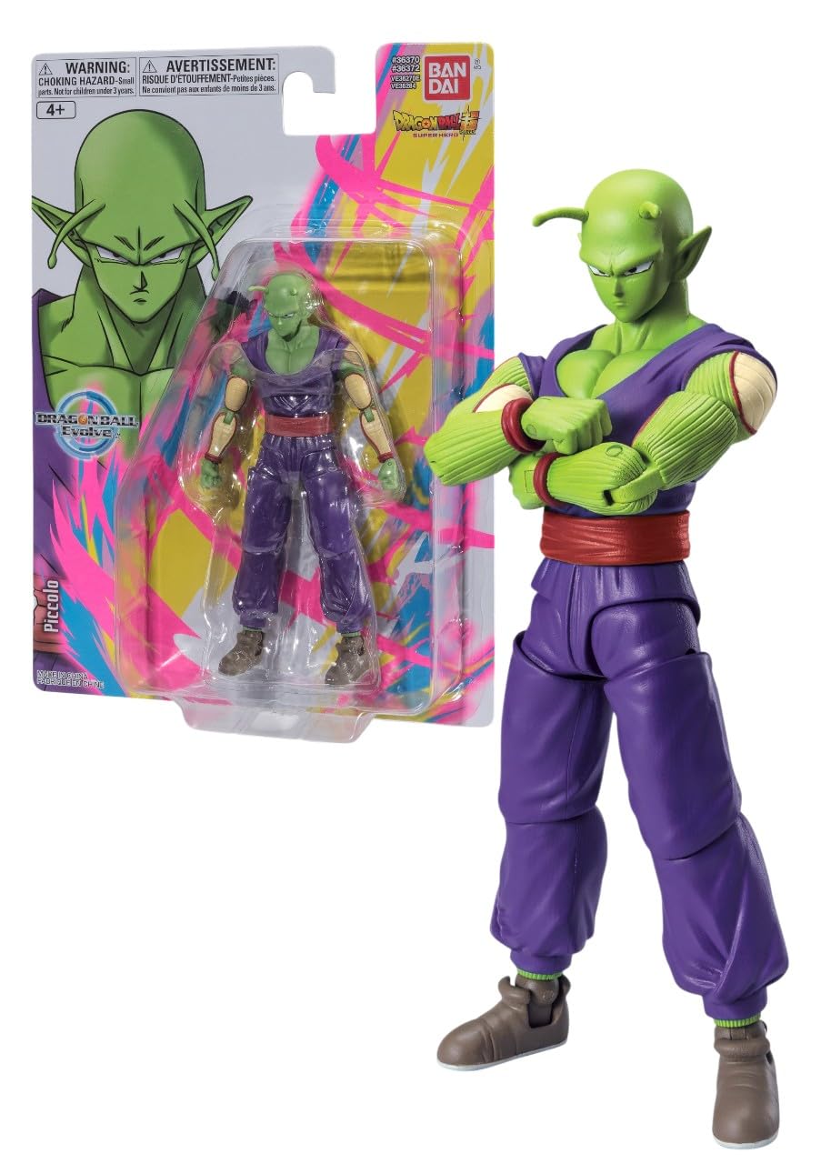 Dragon Ball Evolve Piccolo Action Figure - 12.5cm Fully Articulated Anime Toy - Bandai