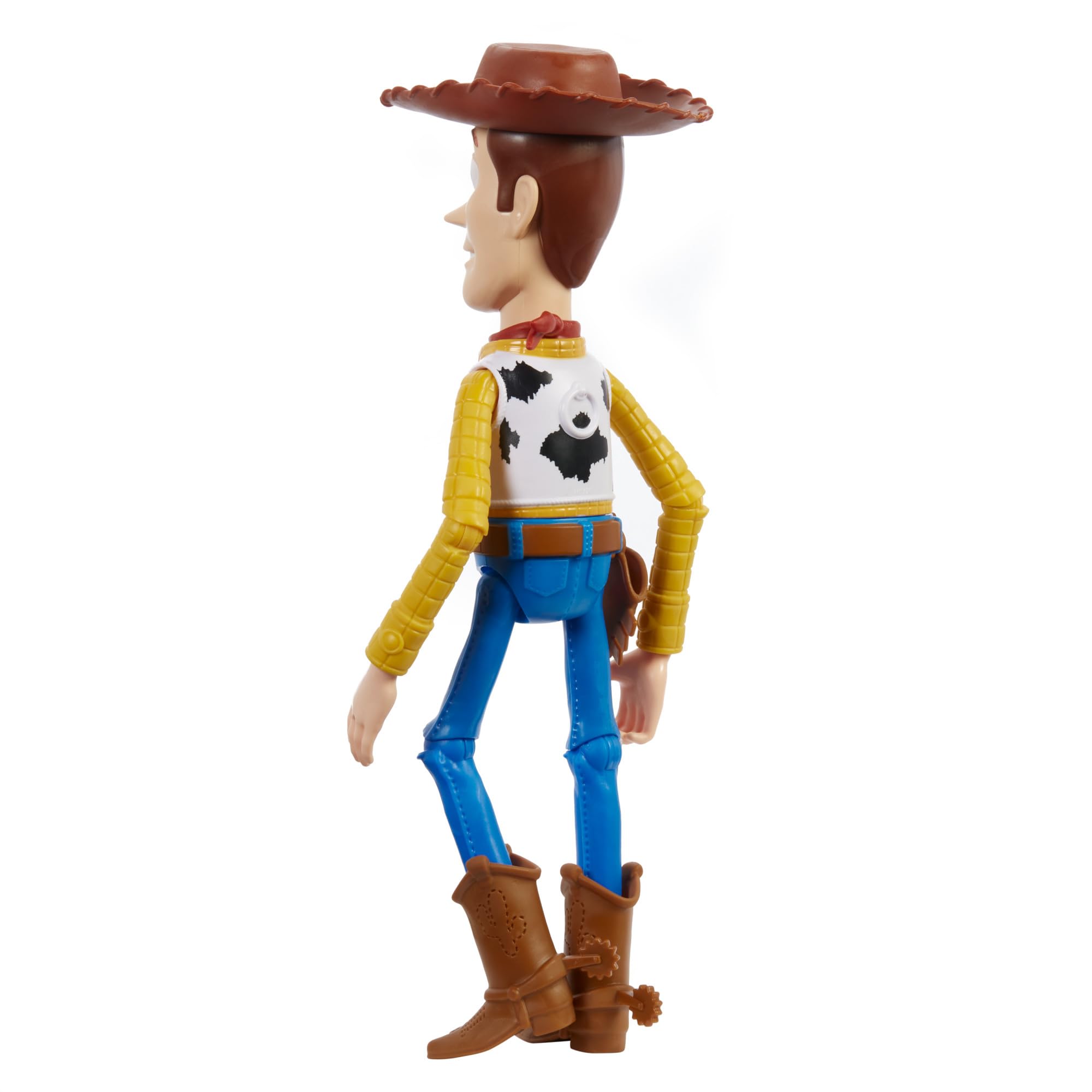 Mattel Disney Pixar Woody 12-inch Action Figure - Highly Posable Movie Collectible for Kids 3+ 4