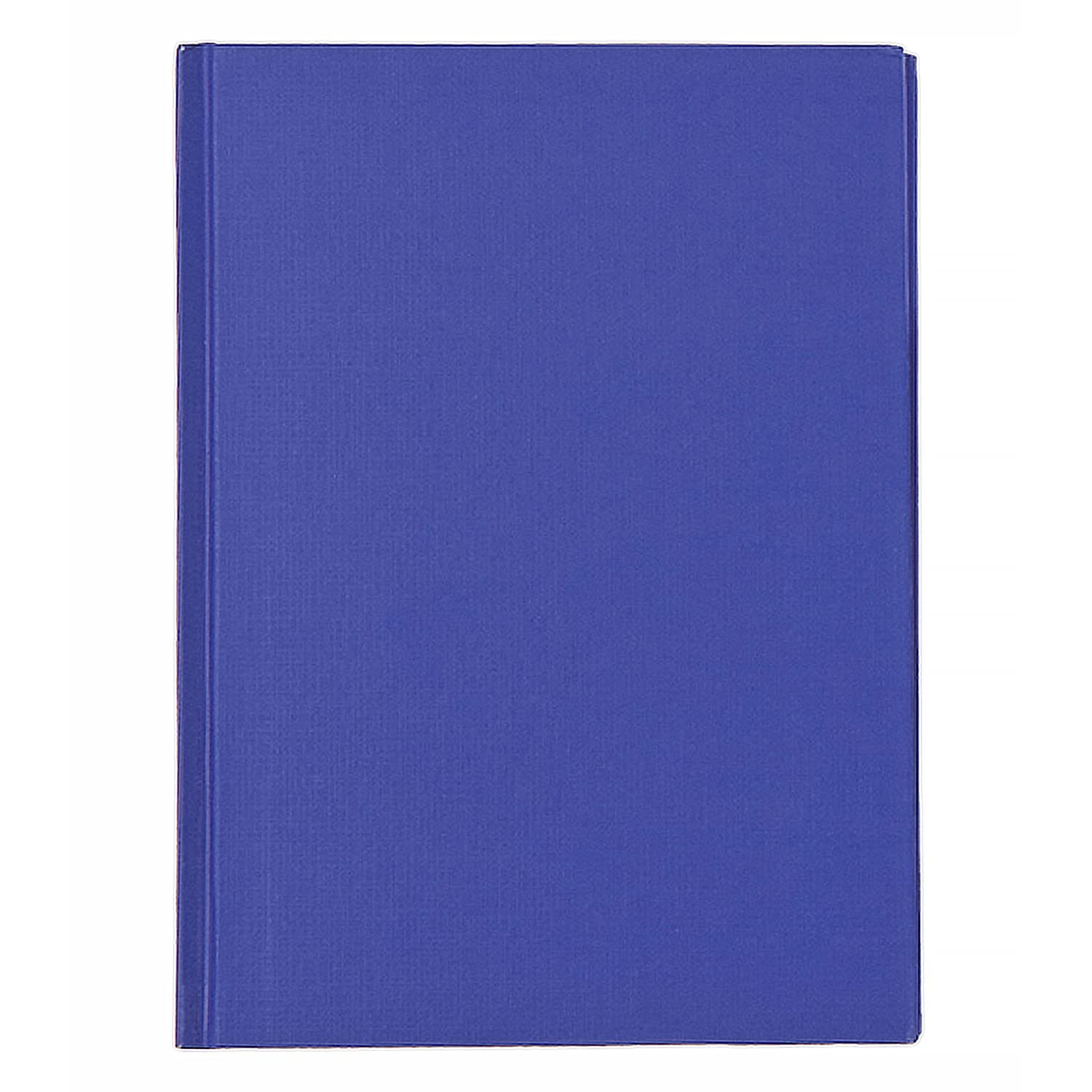 nu: Office Value A4 Hardback Casebound Composition Notebook | Feint Ruled | Blue