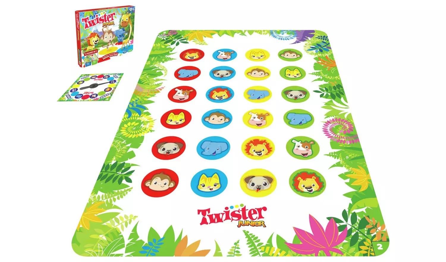 Hasbro Gaming Twister Junior Classic Party Game for Kids 3+ 14