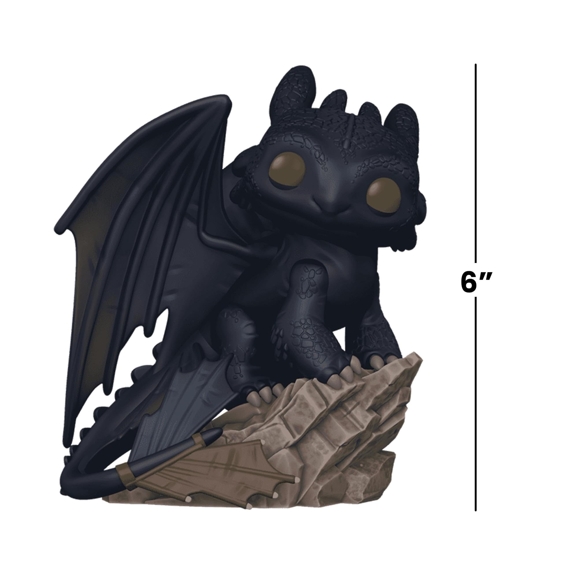 Funko Pop! Deluxe How to Train Your Dragon Live Action - Toothless Vinyl Figure | 6.5 inches 3