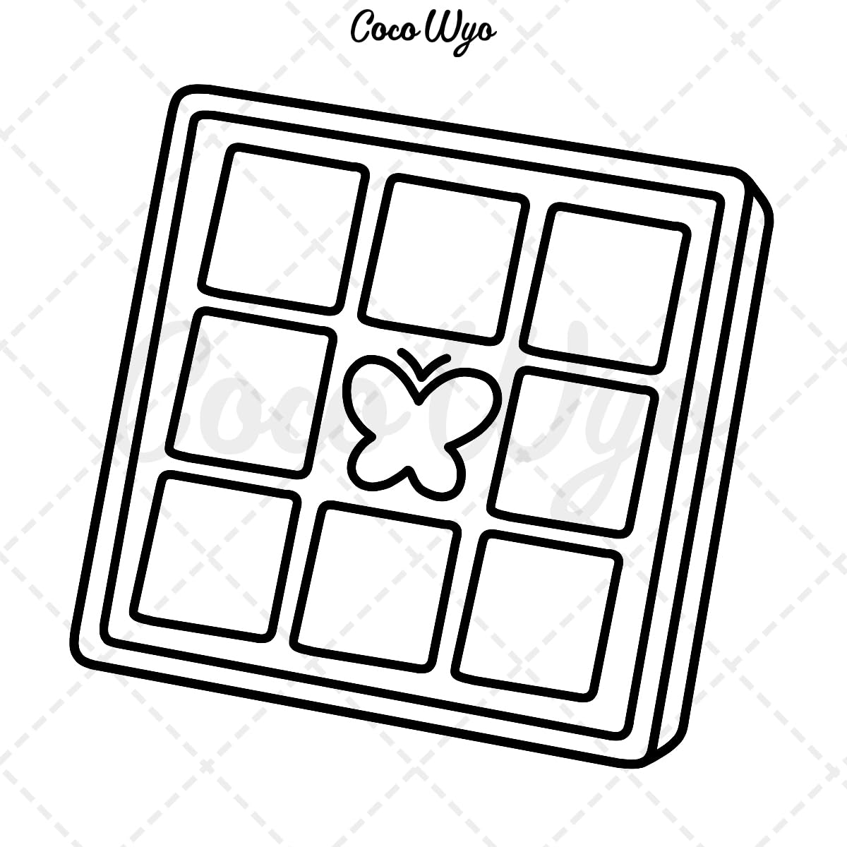 Glow Cosmetics - Coloring Book for Adults and Kids, 52 Bold and Easy Beauty-Themed Designs (8.5 x 8.5 Inches) 4