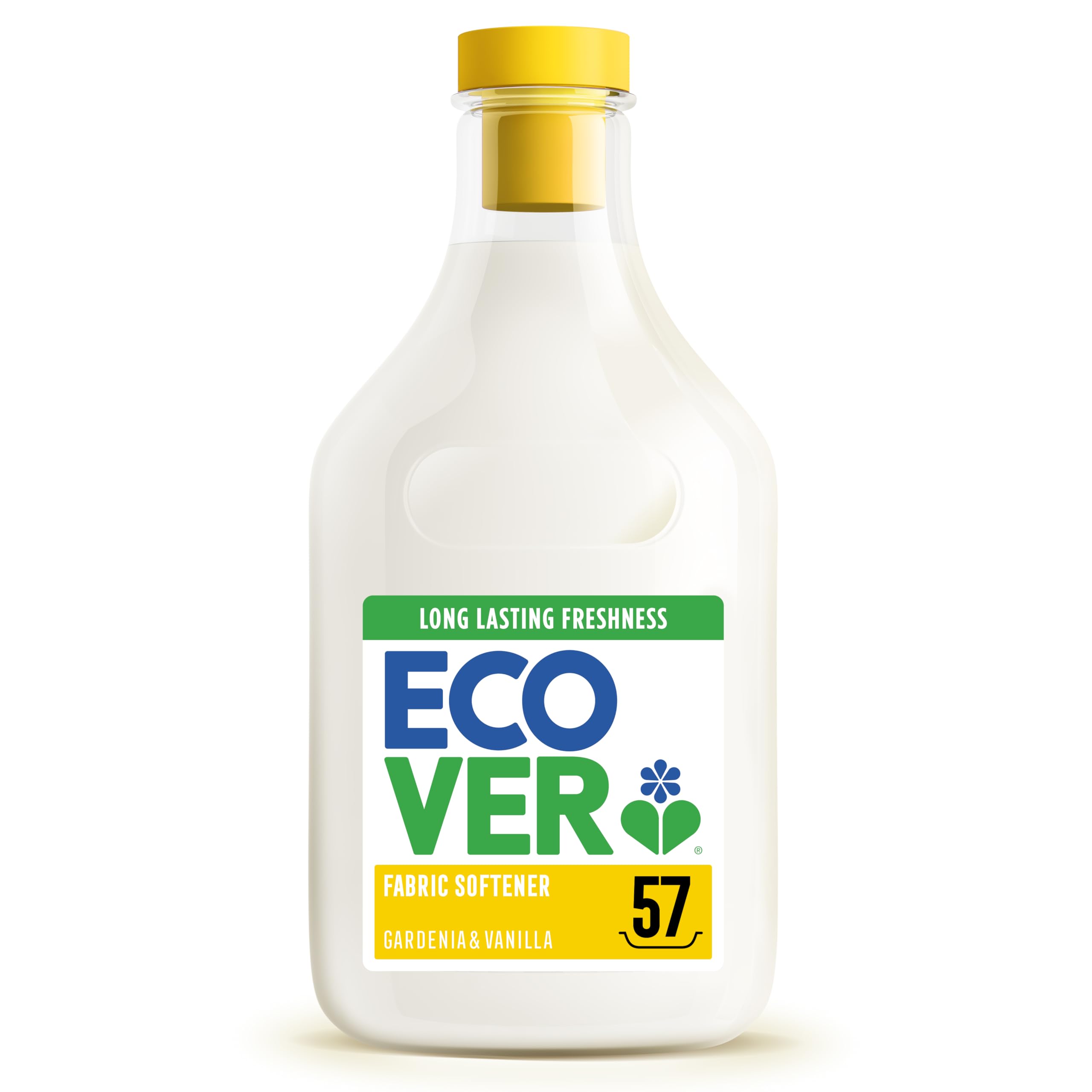 Ecover Concentrated Liquid Fabric Softener Gardenia Scent | 1.43L | Softening & Freshness