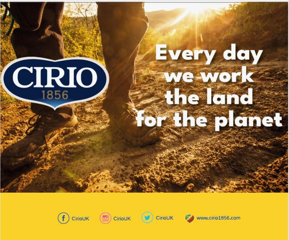 Cirio Peeled Plum Tomatoes 100% Italian, 400g (Pack of 4) 5