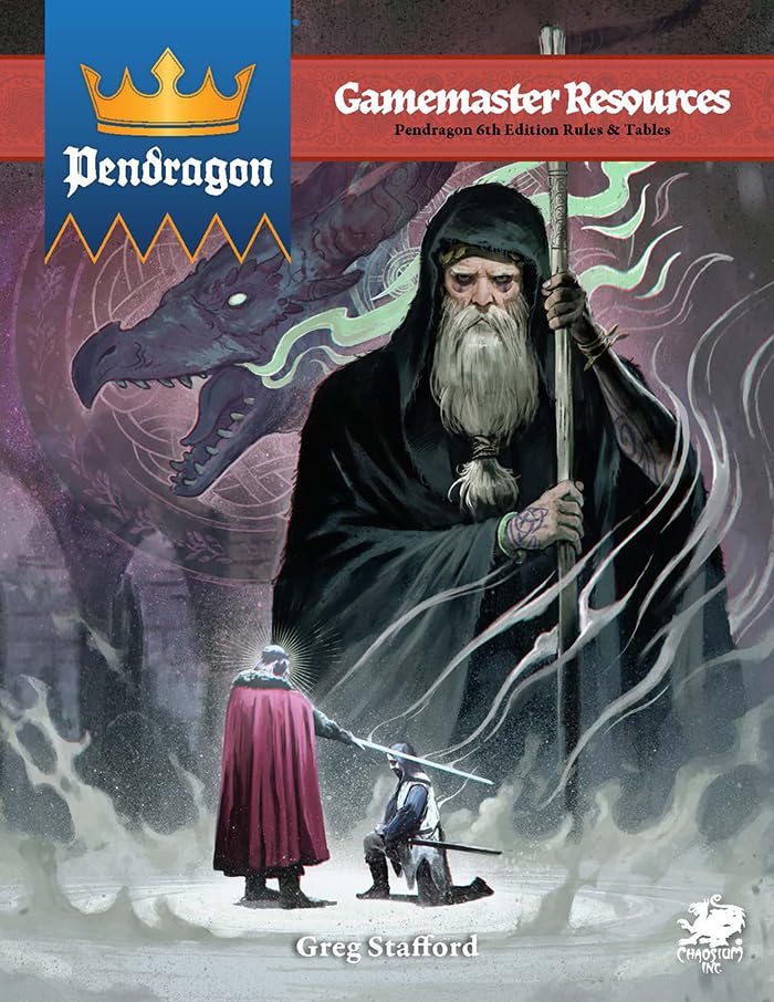 Chaosium Pendragon GM Screen Pack | RPG Accessories | 1+ Players 7