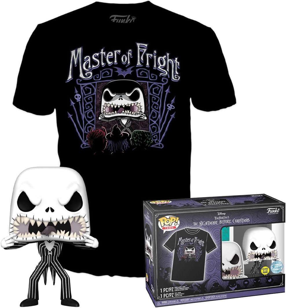 Funko POP &amp; TEE: Disney – Jack Skellington – klein