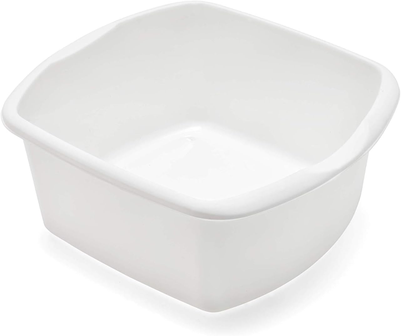 Addis - 8L Small Rectangular Washing Up Bowl, White