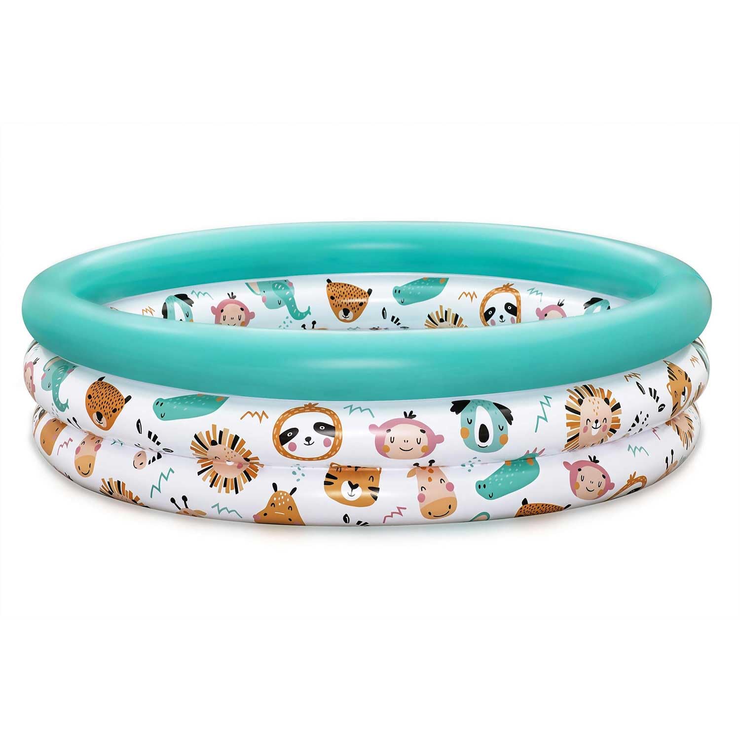 Bestway Safari Pals Kids Paddling Pool - Inflatable Pool for Ages 2+ 9