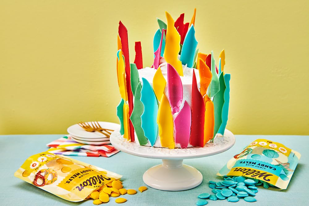 Wilton Candy Melts Red - Melting Candy with Sweet Creamy Flavour for Molding, Dipping & Drizzling 4