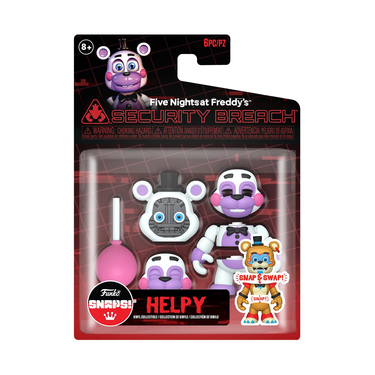 Funko SNAPS! Five Nights at Freddy's: Security Breach - Helpy Vinyl Figure 8