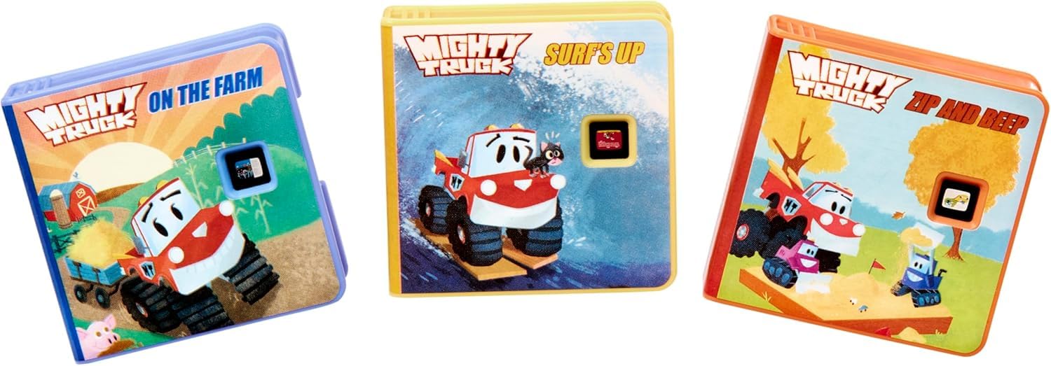 Little Tikes Mighty Truck Collection for Story Dream Machine - 3 Stories & 1 Character, Ages 3+
