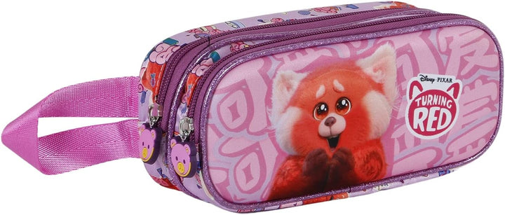 KARACTERMANIA Turning Red Yaay-3D Double Compartment Pencil Case (04855)