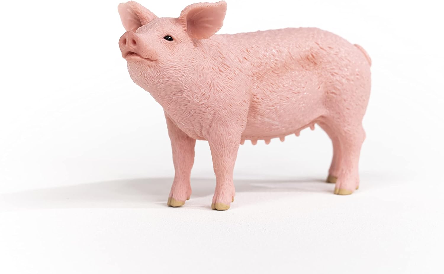 Schleich 13933 Farm World Pig Figurine - Realistic Animal Play Figure for Kids 6