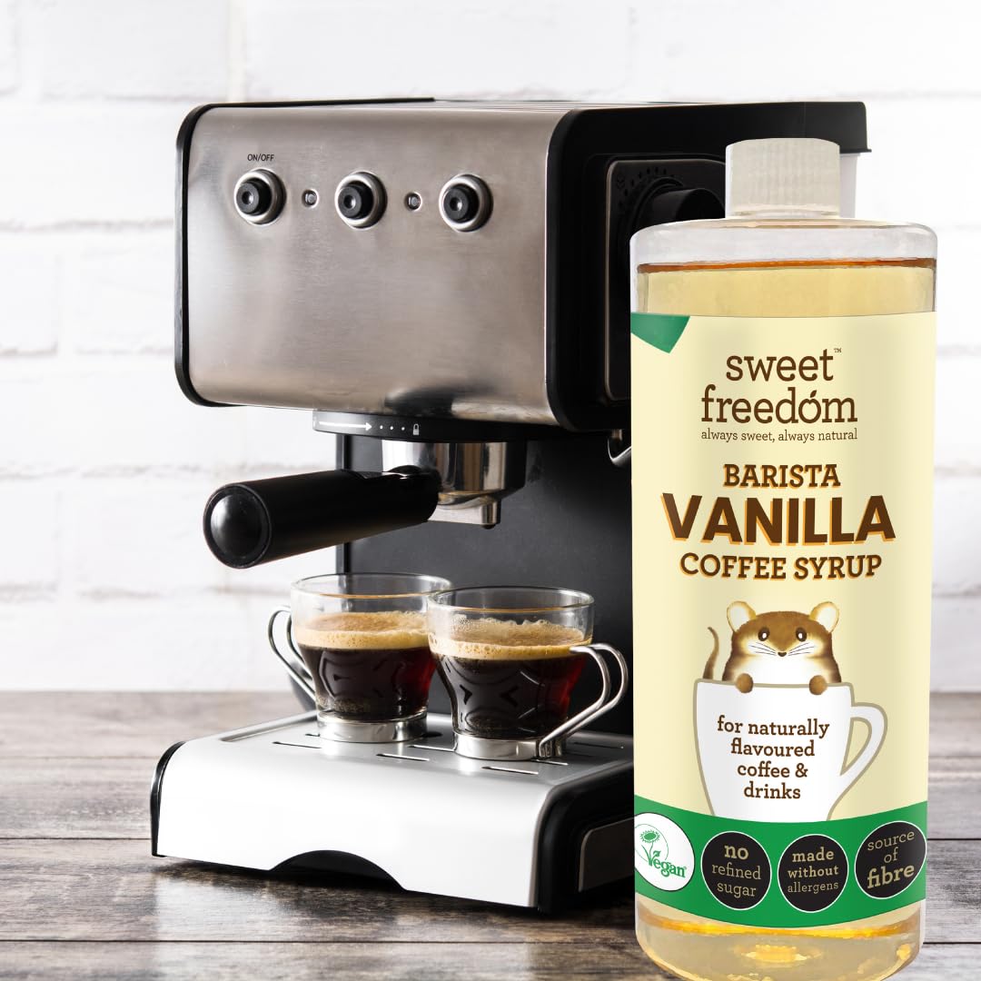Sweet Freedom - Vanilla Coffee Syrup 1 Litre 5