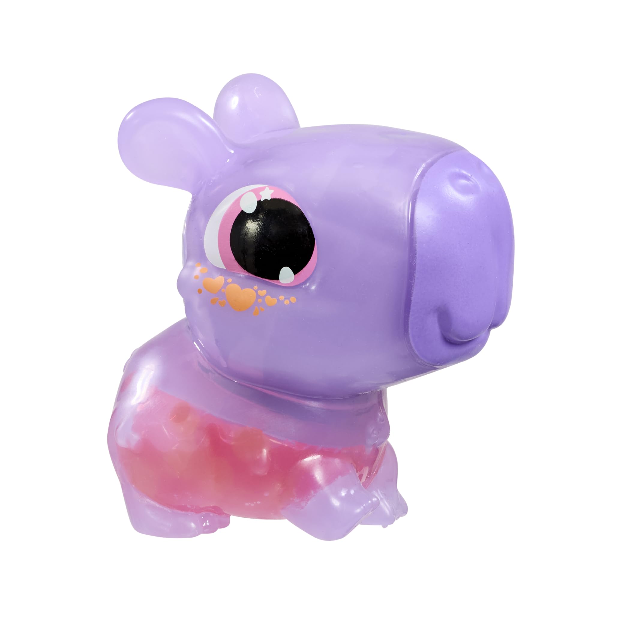 Animagic Let's Glo Capybara - Purple | Glowing, Floating, Squishy Electronic Pet