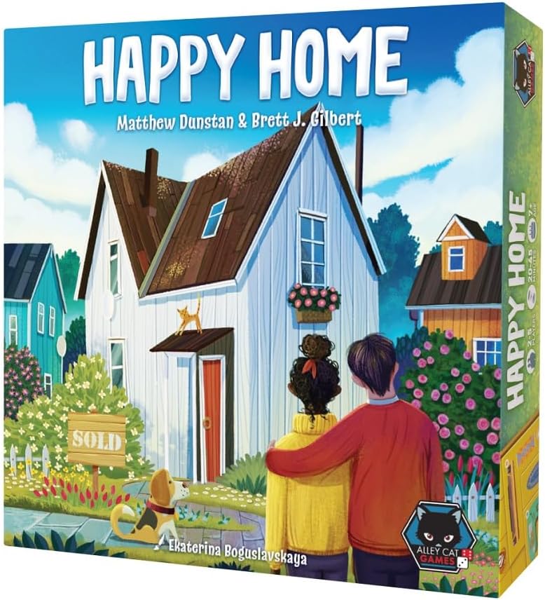 Alley Cat Games Happy Home Strategy Home Decoration Polyomino Game