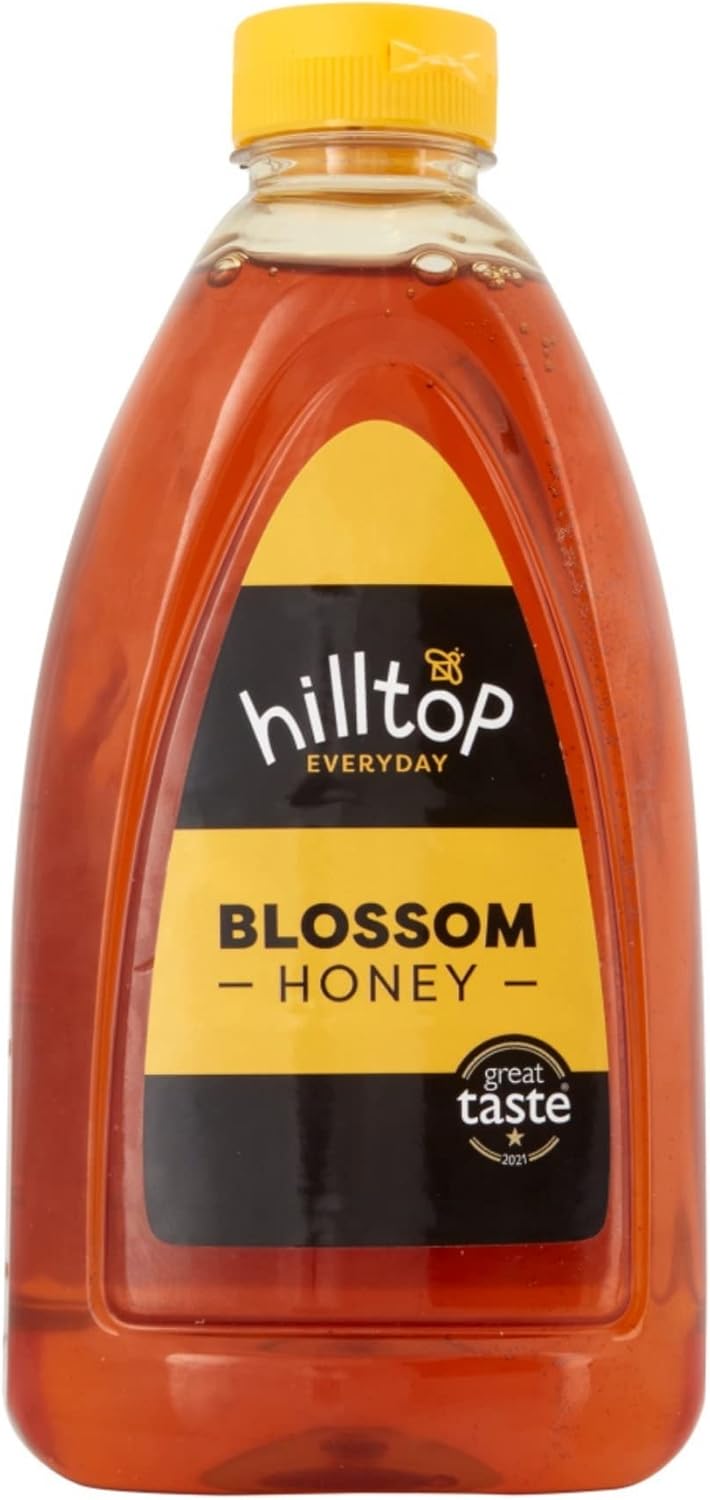 Hilltop Honey - Blossom Honey - Squeezy Bottle - 1.36kg