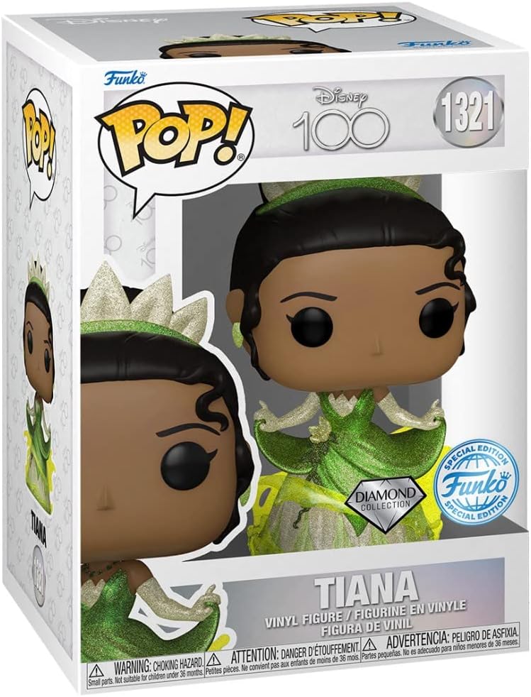 Funko Pop! Disney 100 - Tiana Diamond Glitter Vinyl Figure (70081) 7