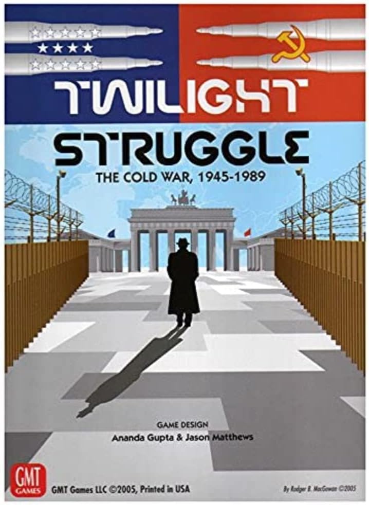 GMT Games Twilight Struggle Deluxe Edition Board Game (GMT0510)