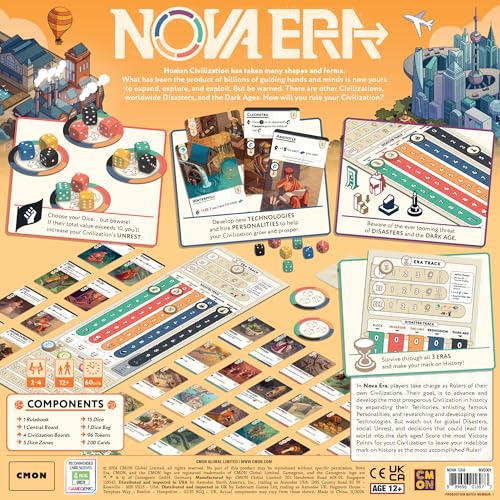CMON Nova Era Board Game 5