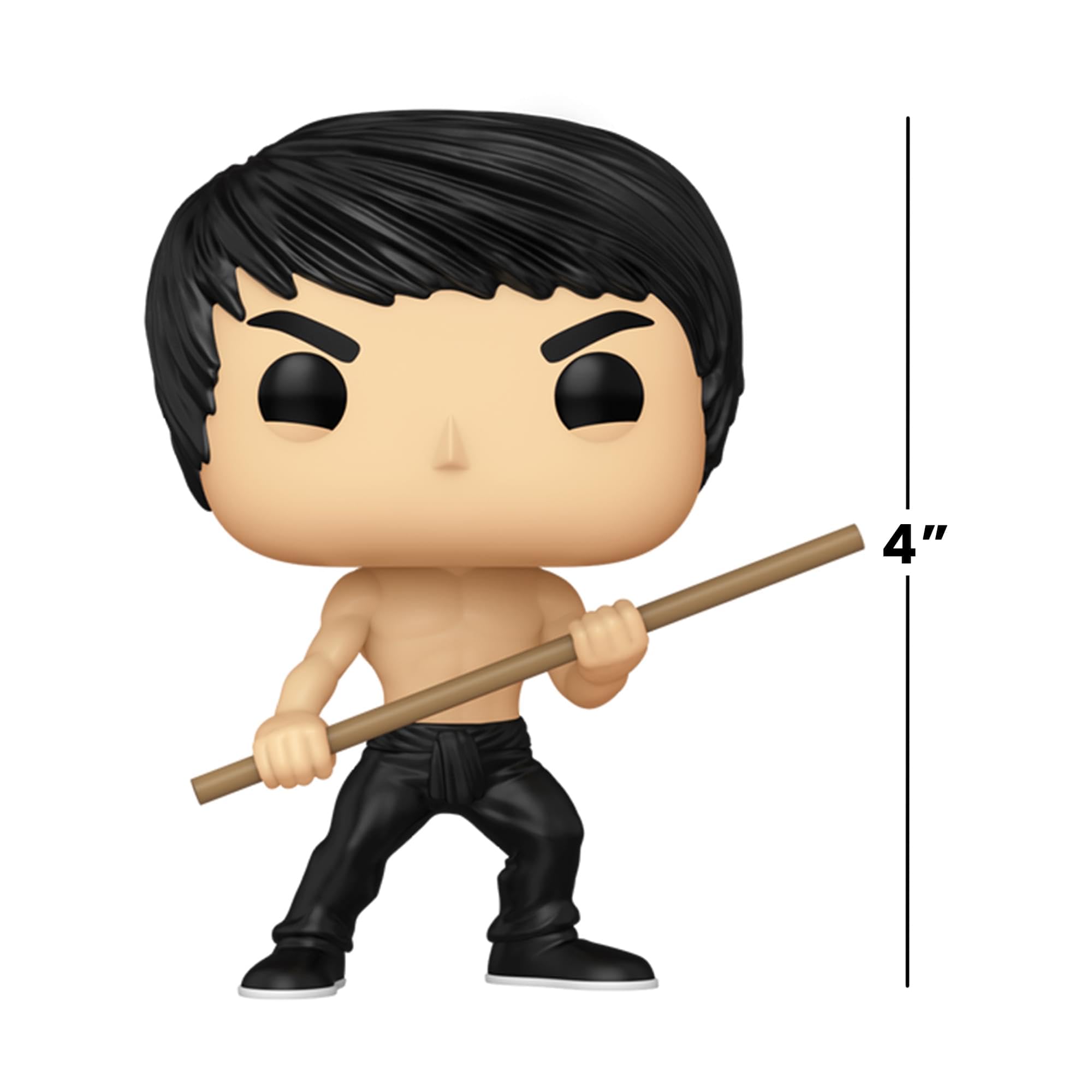 Funko Pop! Icons: Bruce Lee Collectible Vinyl Figure | 3.75 Inches | Multicolored 3