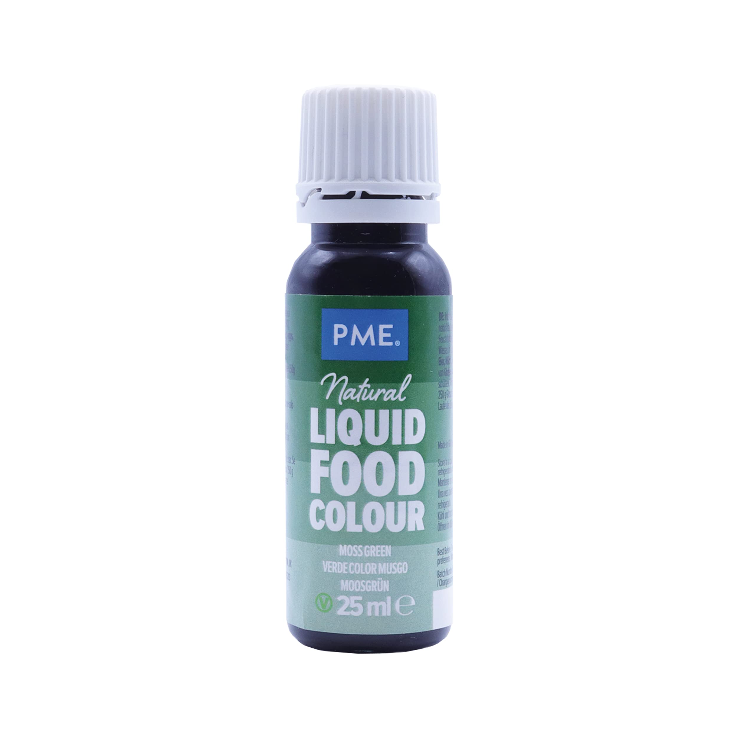 PME Natural Liquid Food Colouring - Moss Green (25ml)